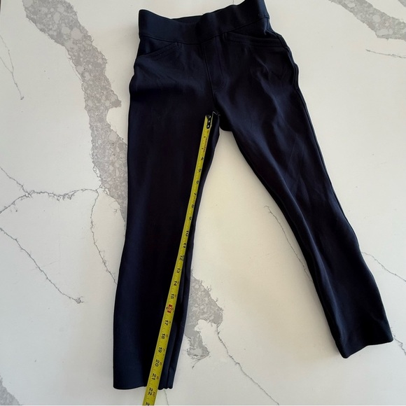 SPANX Women’s Backseam Skinny Stretch Pull On Ankle Pants Navy Blue EUC XS - Picture 7 of 14